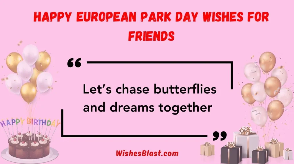 Happy European Park Day Wishes for Friends