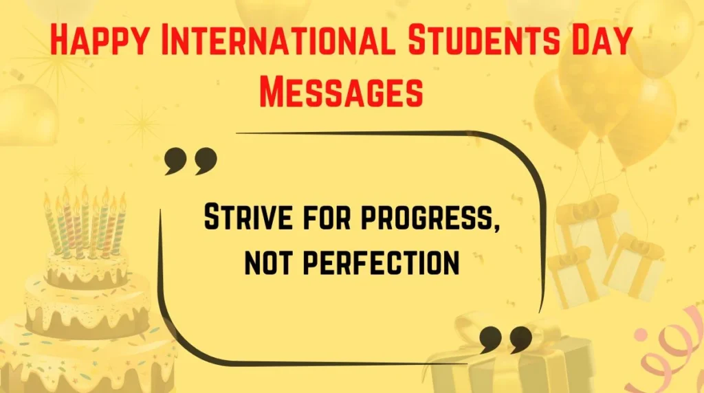 Happy International Students Day Messages