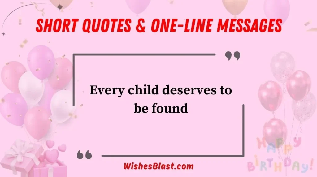 Short Quotes & One-Line Messages