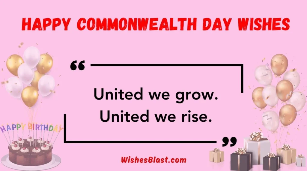 United we grow. United we rise.