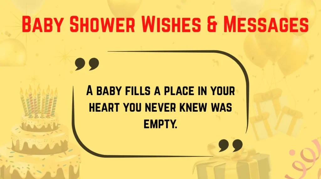 Baby Shower Wishes & Messages