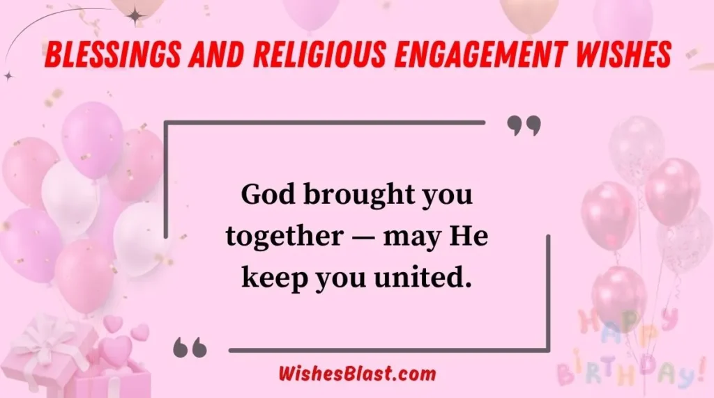 Blessings and Religious Engagement Wishes