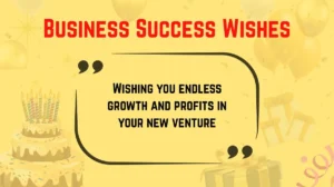 Business Success Wishes