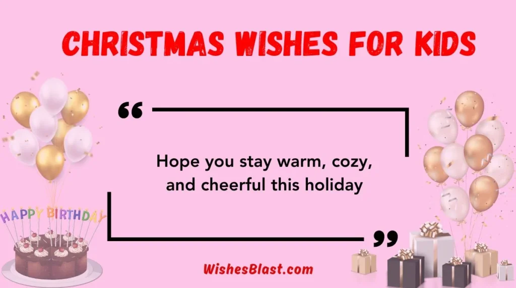  Christmas Wishes for Kids