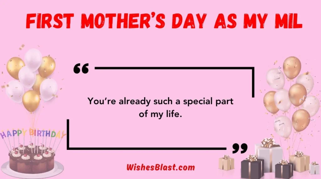 First Motherâs Day as My MIL