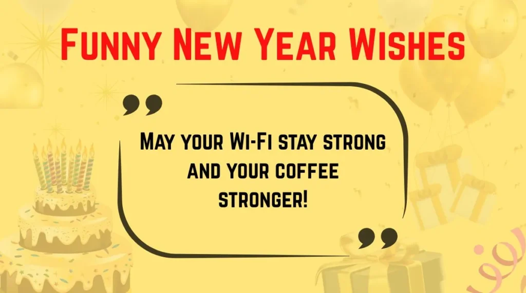 Funny New Year Wishes
