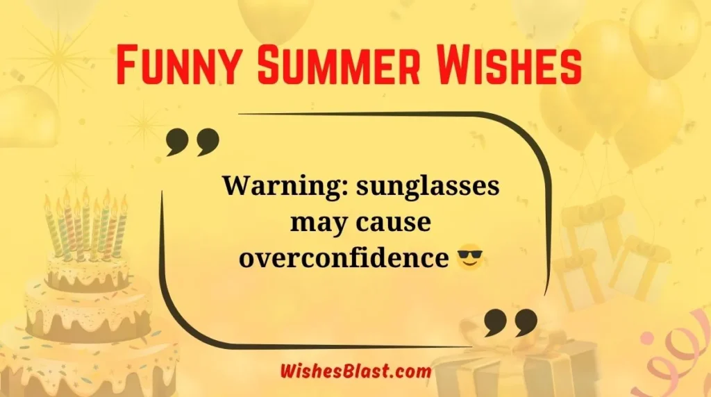 Funny Summer Wishes 