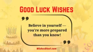 Good Luck Wishes