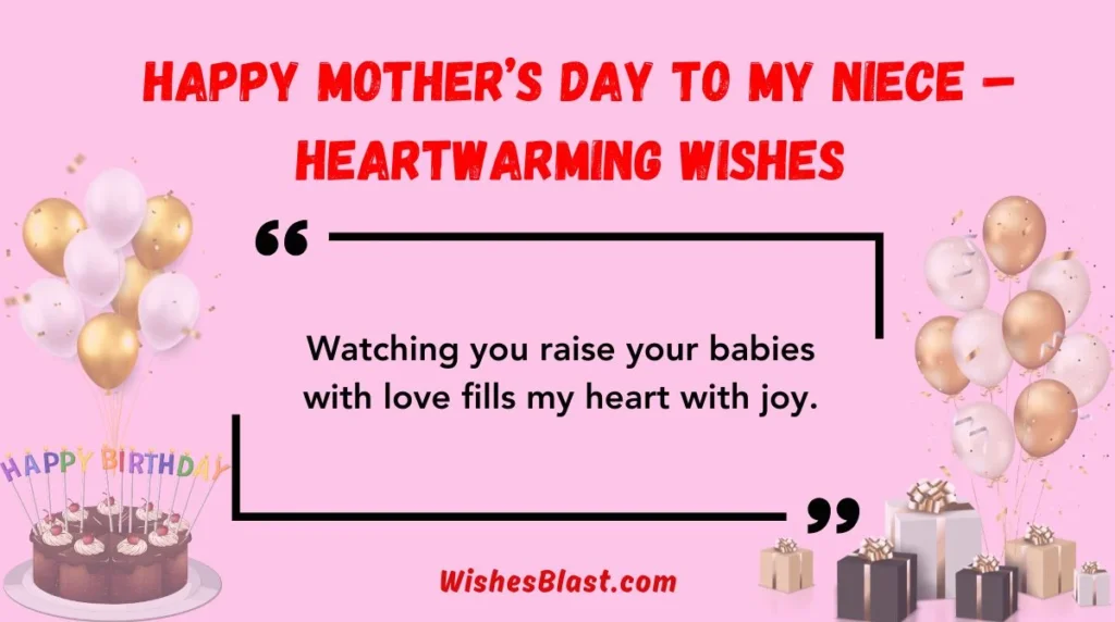  Happy Mother’s Day to My Niece – Heartwarming Wishes