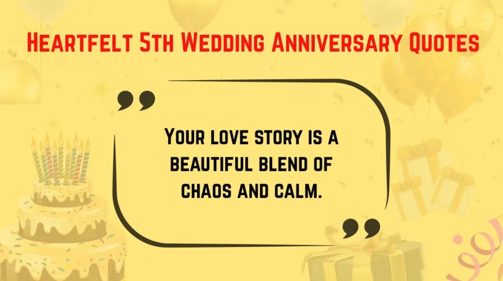  Heartfelt 5th Wedding Anniversary Quotes 