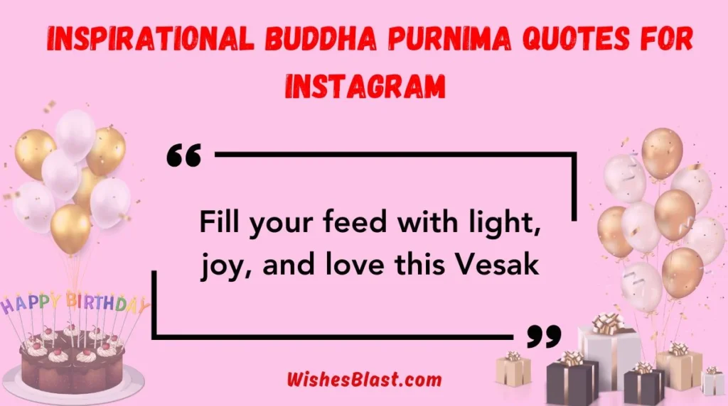 Inspirational Buddha Purnima Quotes for Instagram