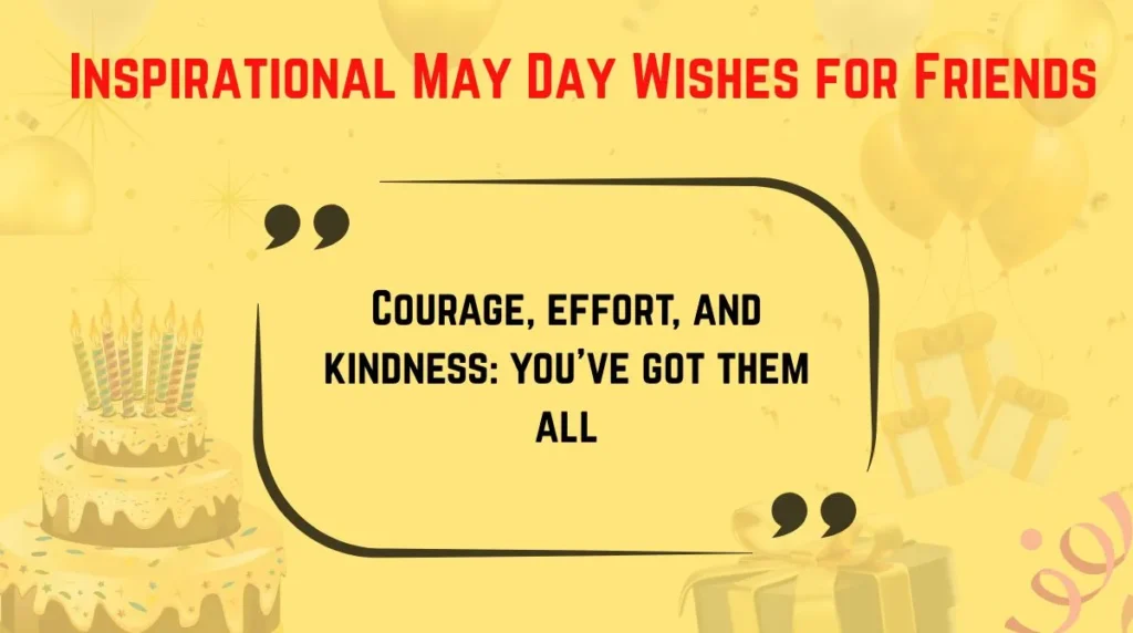 Inspirational May Day Wishes for Friends