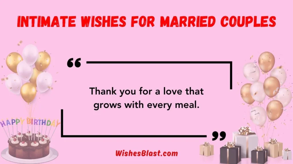 Intimate Wishes for Married Couples