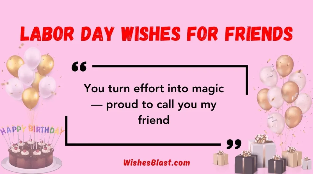 Labor Day Wishes for Friends