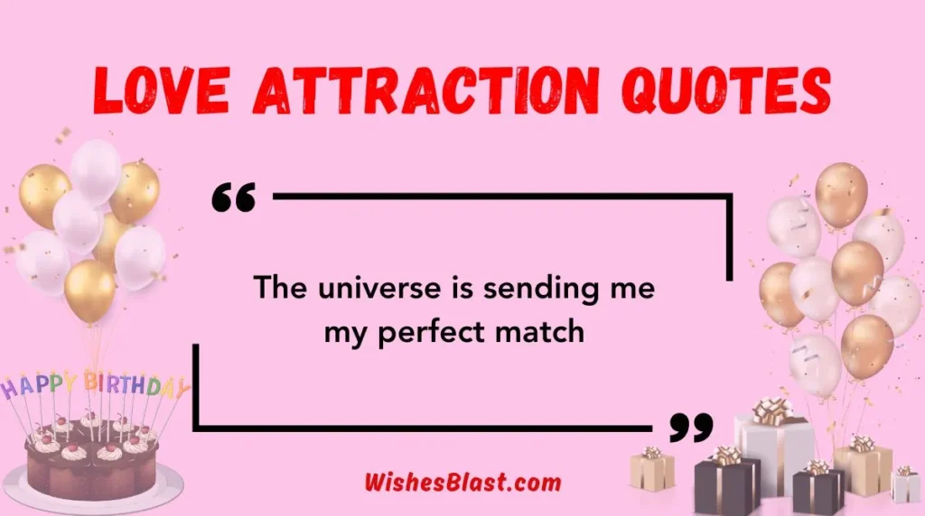 Love Attraction Quotes