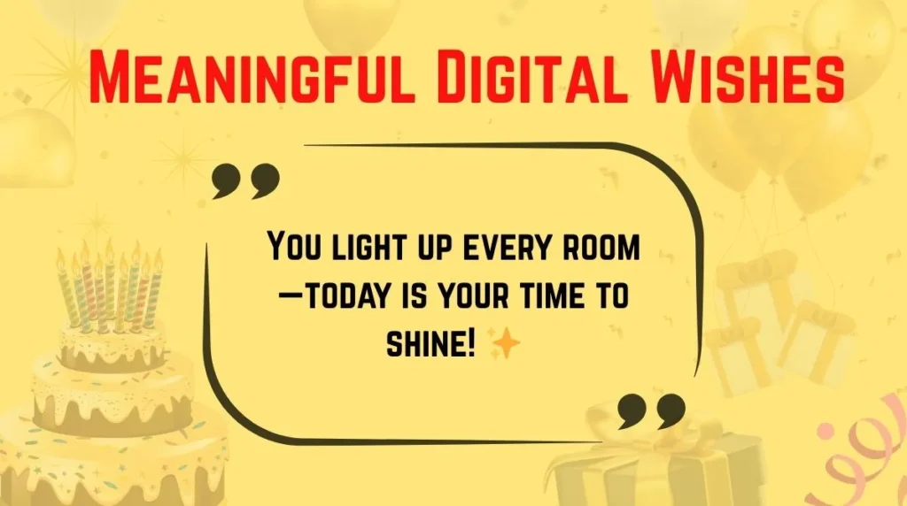 Meaningful Digital Wishes