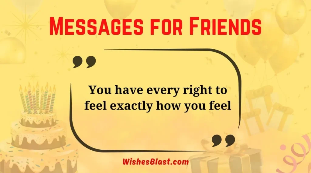  Messages for Friends