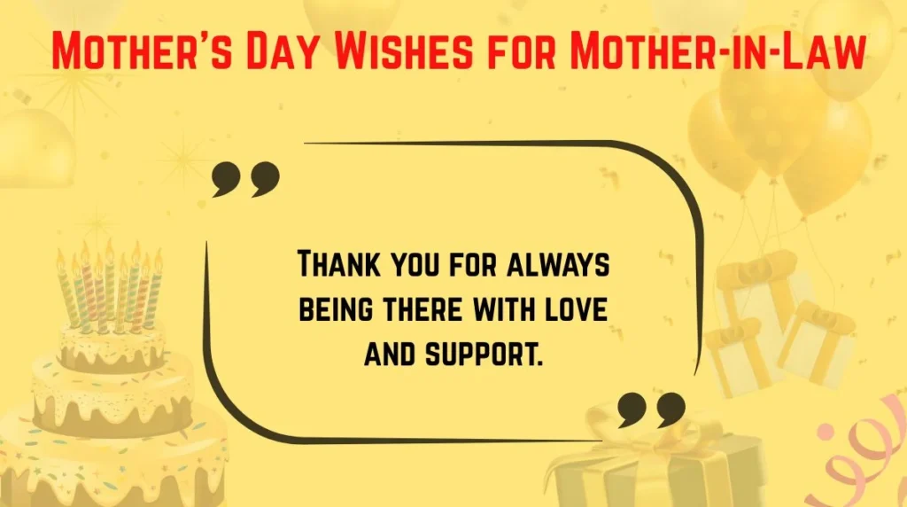 Motherâs Day Wishes for Mother-in-Law