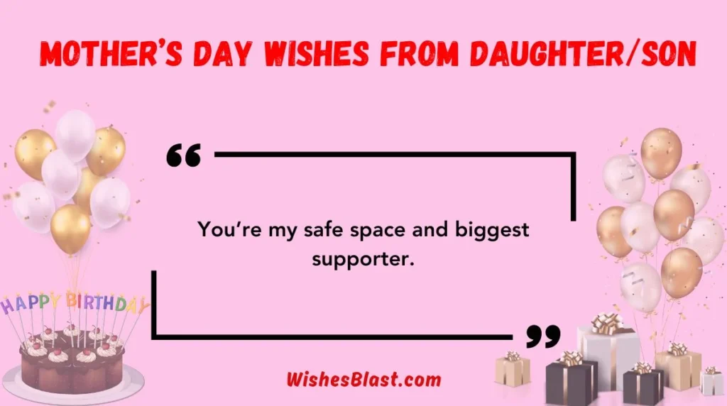 Motherâs Day Wishes from Daughter/Son