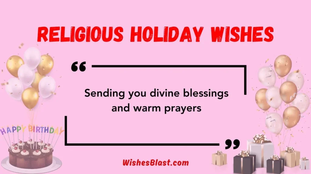 Religious Holiday Wishes