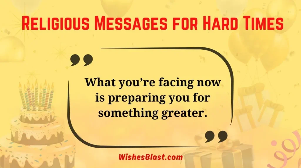  Religious Messages for Hard Times