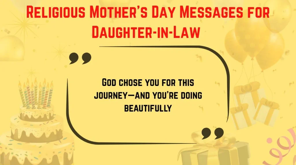 Religious Motherâs Day Messages for Daughter-in-Law