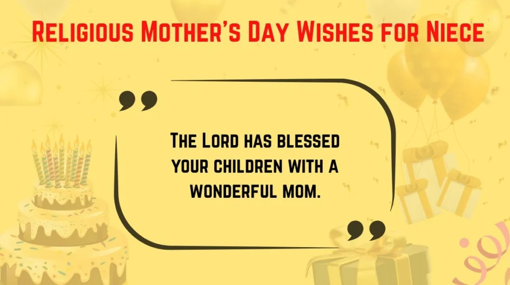  Religious Mother’s Day Wishes for Niece