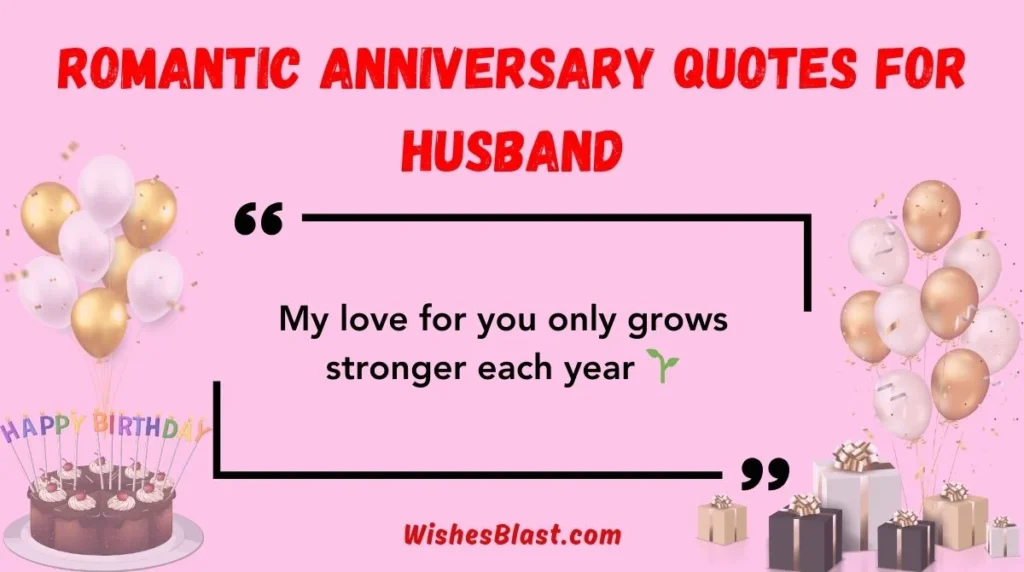 Romantic Anniversary Quotes for Husband