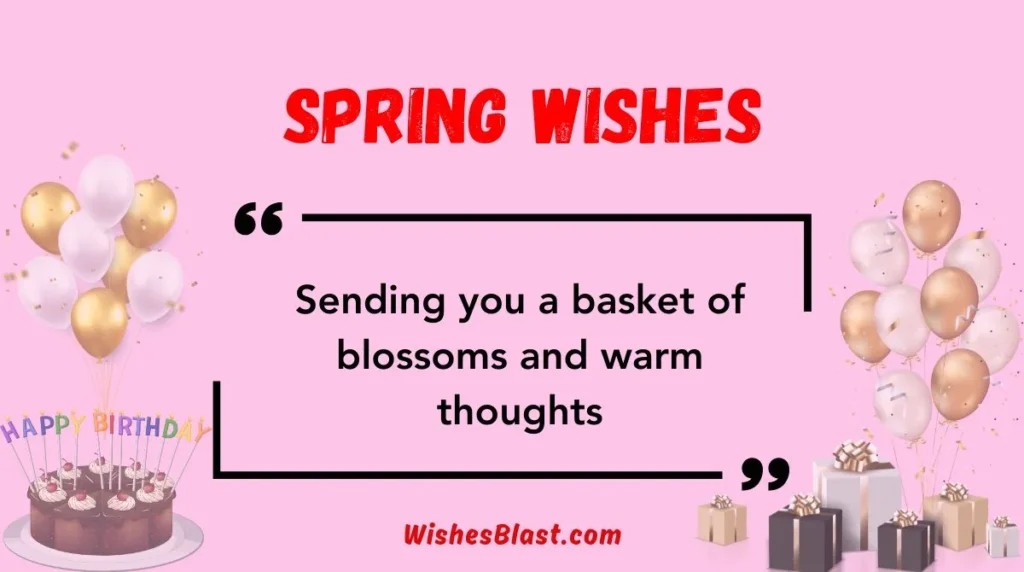 Spring Wishes