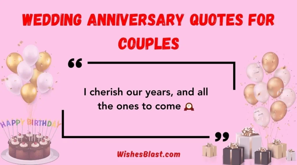 Wedding Anniversary Quotes for Couples