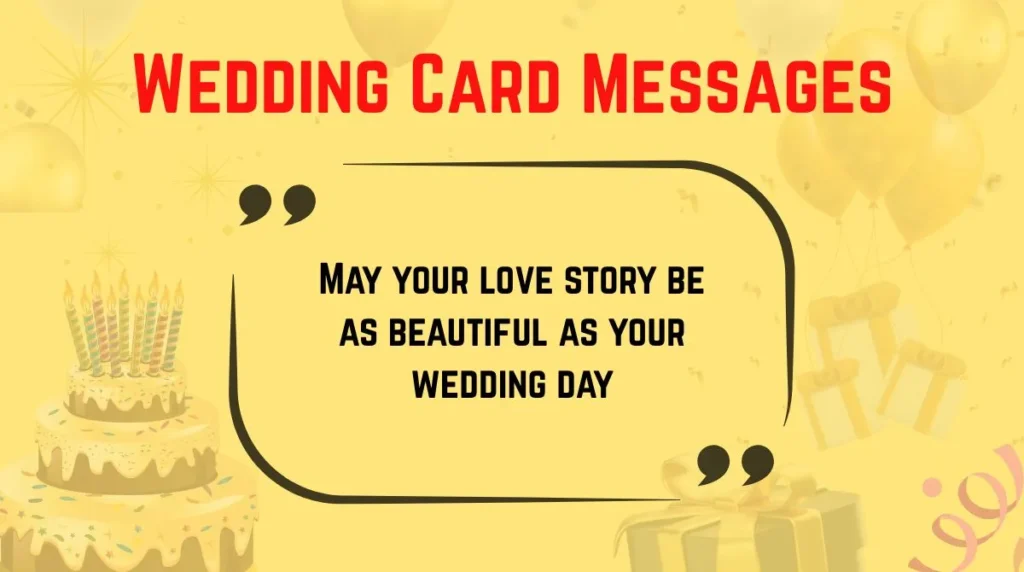 Wedding Card Messages