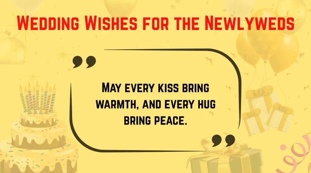 Wedding Wishes for the Newlyweds